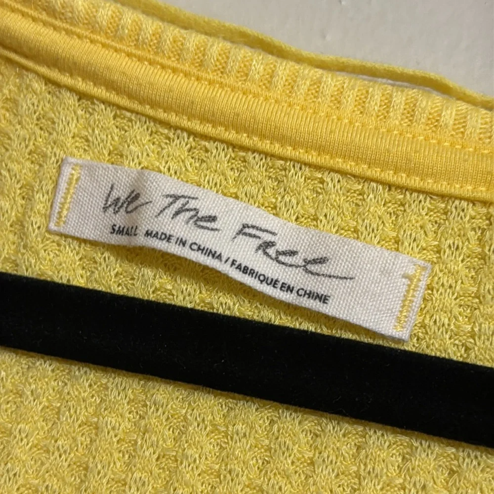 We the Free waflle longsleeve top